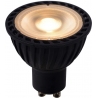 GU10 LED 5W black dimmable bulb Lucide