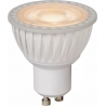 GU10 MR16 LED 5cm 5W 3000K white dimmable bulb Lucide