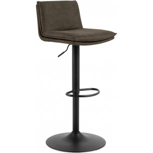 Flynn anthracite upholstered bar stool Actona