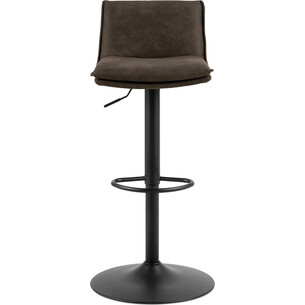 Flynn anthracite upholstered bar stool Actona 2