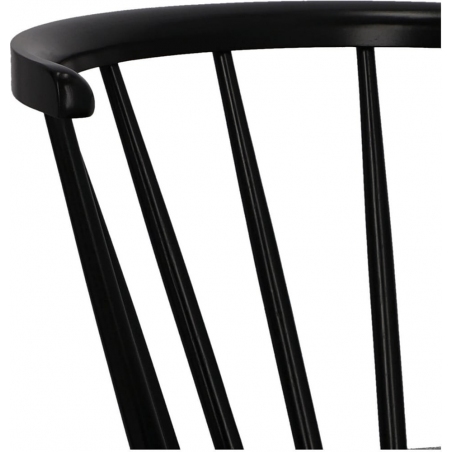 Krzesło drewniane patyczak Tolko czarne Intesi