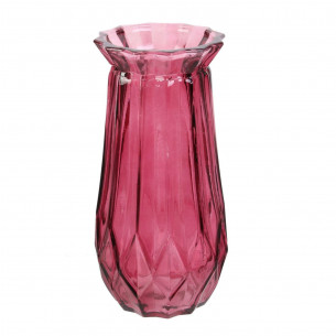 Bala pink glass vase Intesi