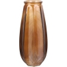 Capella brown decorative glass vase Intesi