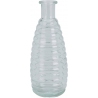 Honey transparent glass vase Intesi