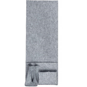 Gray felt sofa organizer Intesi