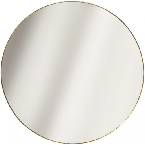 Navira 55cm gold round mirror Intesi