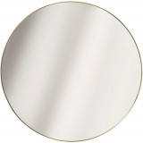 Navira 55cm gold round mirror Intesi