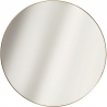 Navira 55cm gold round mirror Intesi