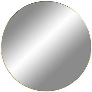 Jersey 40cm gold round mirror Intesi