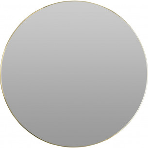 Zarifa 55cm round gold mirror Intesi