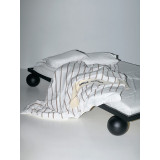 Object089 180x200cm black metal designer bed NG Design