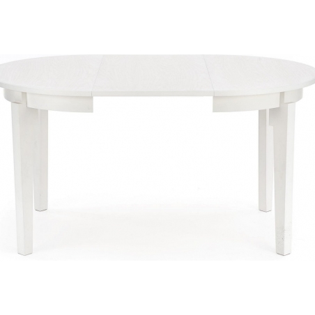 Sorbus II 100 white round extending dining table Halmar