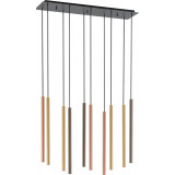 Laser X 78cm multicolor tubes pendant lamp Nowodvorski