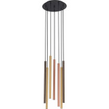Laser VII 30cm multicolor tubes pendant lamp Nowodvorski