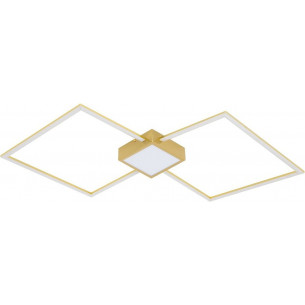 Hex LED 100x56.5cm gold modern glamour ceiling lamp ZumaLine