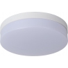 Biskit LED 28cm 2700K IP44 white bathroom ceiling lamp with motion sensor Lucide