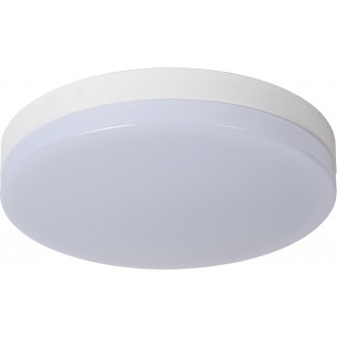 Biskit LED 40cm 2700K IP44 white bathroom ceiling lamp with motion sensor Lucide