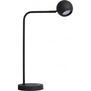 Comet LED 2700K black desk lamp with dimmer Lucide