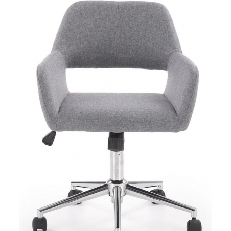 Morel grey upholstered office chair Halmar