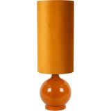 Esterad high ochra glass table lamp Lucide