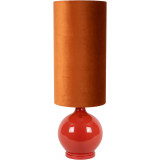 Esterad high orange glass table lamp Lucide