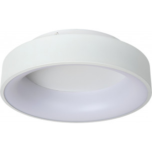 Mirage LED 38cm 2700K white modern dimmable ceiling lamp Lucide