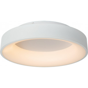 Plafon nowoczesny ściemniany Mirage LED 45cm 2700K biały Lucide