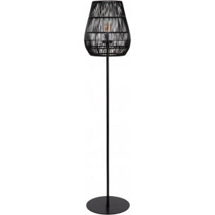 Nerida 35cm black boho standing garden lamp Lucide