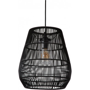 Nerida 35cm black boho pendant garden lamp Lucide