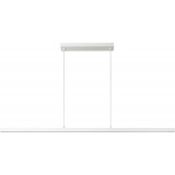 Sigma LED 148cm 2700K white dimmable linear pendant lamp Lucide