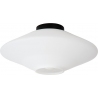 Trevor 42cm opal japandi glass ceiling lamp Lucide