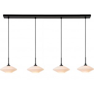 Trevor 125cm opal japandi glass pendant lamp Lucide