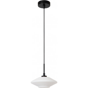 Lampa wisząca szklana japandi Trevor 20cm opal Lucide