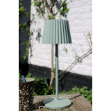 Lampa ogrodowa na stół Justine LED zielona Lucide