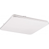 Blanca LED 3000K 53x53cm white&amp;silver modern dimmable ceiling lamp Reality