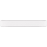 Blanca LED 3000K 120x17cm white&amp;silver modern dimmable ceiling lamp Reality