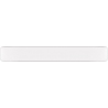 Plafon nowoczesny ściemniany Blanca LED 3000K 120x17cm biały / srebrny Reality