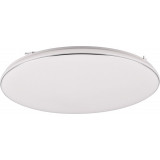 Plafon nowoczesny ściemniany Blanca LED 4000K 53cm biały / srebrny Reality