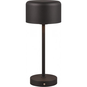 Lampa stołowa minimalistyczna z usb Jeff LED czarny mat Reality