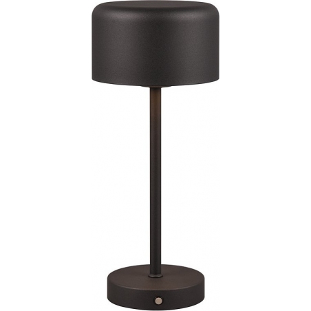 Lampa stołowa minimalistyczna z usb Jeff LED czarny mat Reality