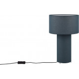 Bale blue fabric table lamp Trio