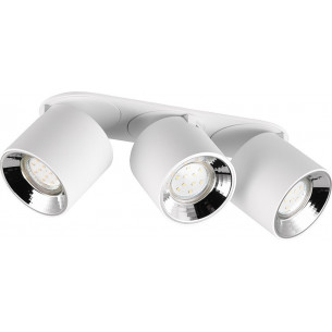 Guayana III matt white modern ceiling spotlight Trio