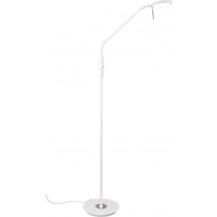 Monza LED white matt adjustable floor lamp Trio