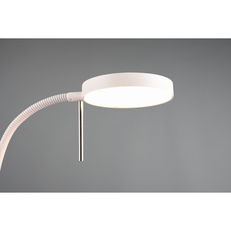 Lampa podłogowa regulowana Monza LED biały mat Trio
