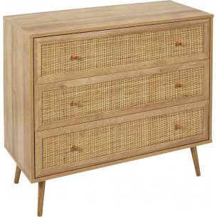 Bali 90x39cm boho chest of drawers Intesi