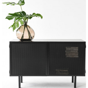 Designer Object001 115 black industrial cabinet NG Design