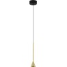 Loop LED 6cm gold point pendant lamp