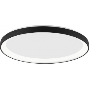 Benno LED 48cm black dimmable round ceiling lamp