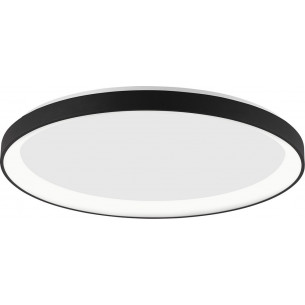 Plafon okrągły ściemniany Benno LED 58cm czarny