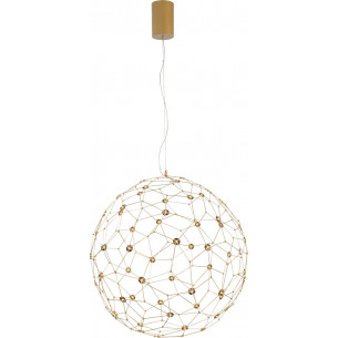 Wento LED 60cm gold modern sphere pendant lamp